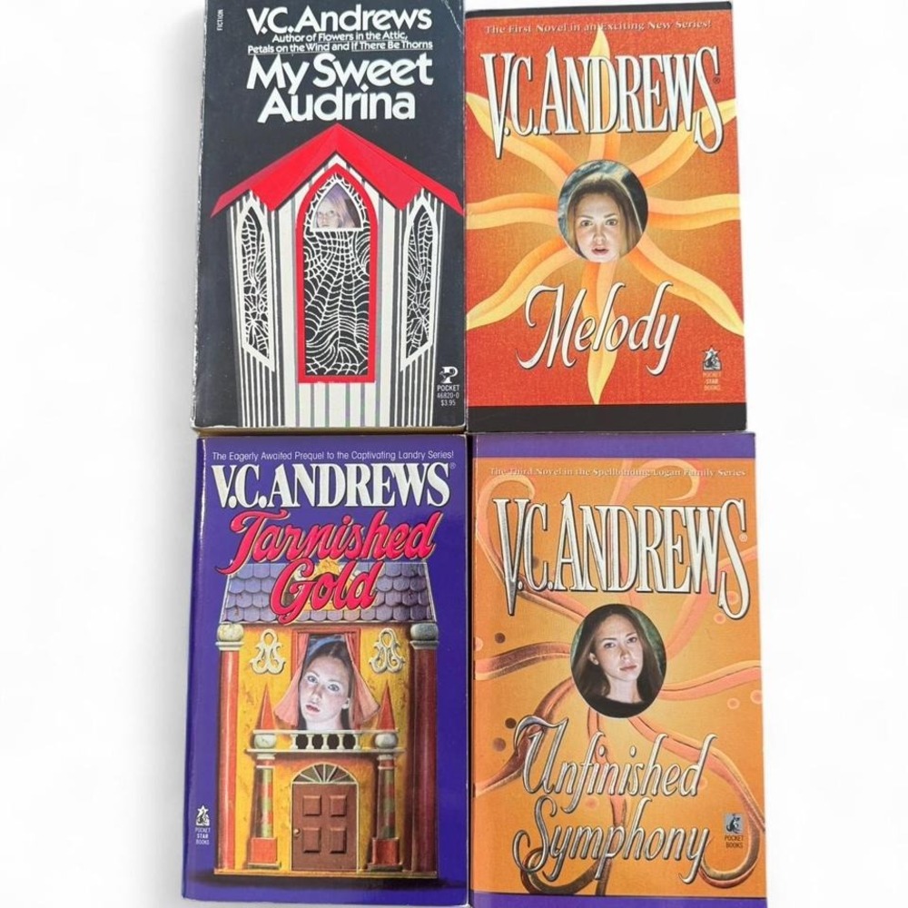 V.C. Andrews Vintage Paperback book lot